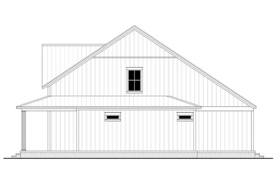 Exterior - Other Elevation 1 for Country House Plan #430-339 - 4 bed, 3 bath