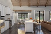 Farmhouse Style House Plan - 3 Beds 2.5 Baths 2031 Sq/Ft Plan #923-409 
