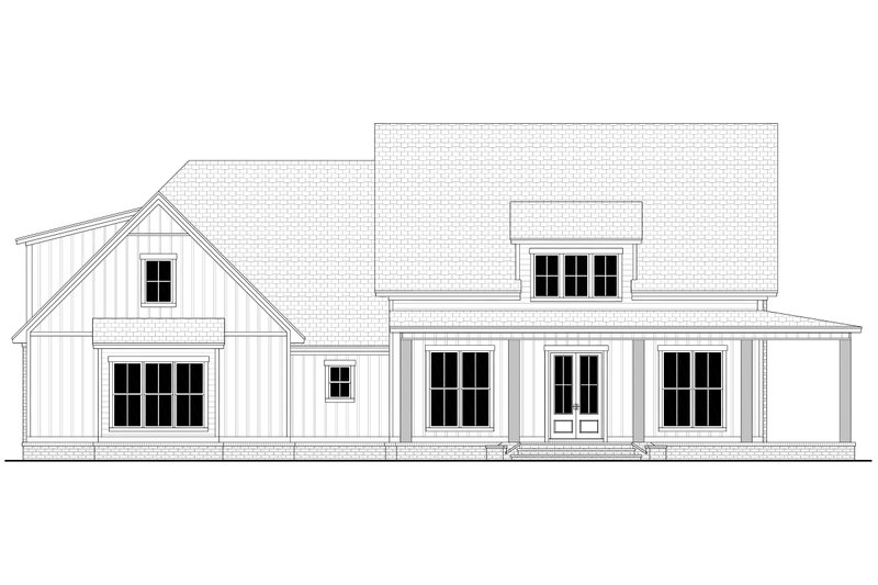 Dream House Plan - Exterior - Front Elevation 3 for Farmhouse House Plan #430-307 - 3 bed, 3.5 bath