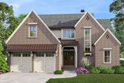 European Style House Plan - 4 Beds 2.5 Baths 2695 Sq/Ft Plan #927-1053 