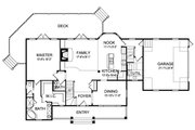 Craftsman Style House Plan - 3 Beds 2.5 Baths 2508 Sq/Ft Plan #417-276 