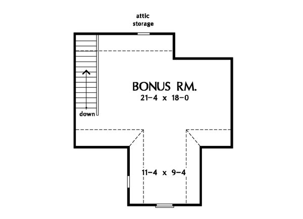 Country Floor Plan - Other Floor Plan #929-20