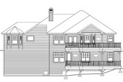 Traditional Style House Plan - 3 Beds 2.5 Baths 2744 Sq/Ft Plan #124-671 