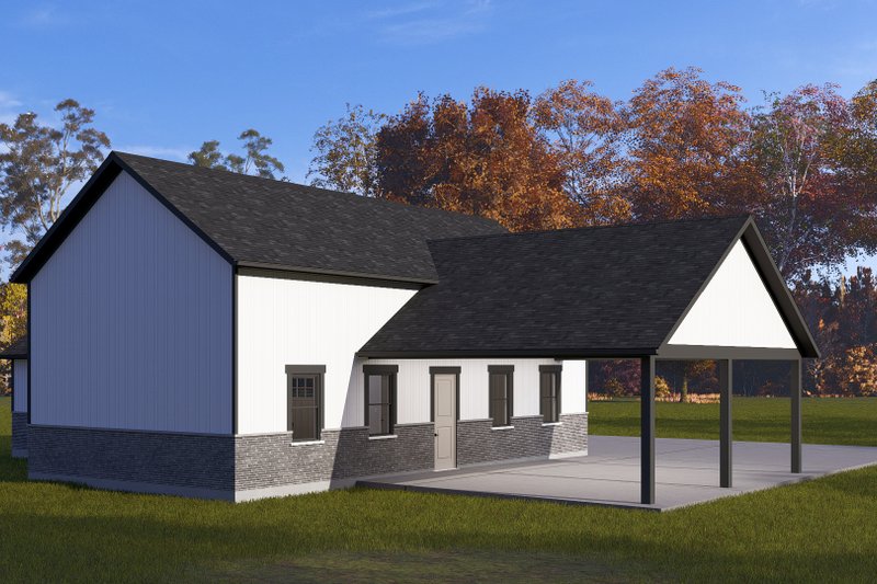 Architectural House Design - Exterior - Other Elevation for Farmhouse House Plan #1060-322, 0 bath