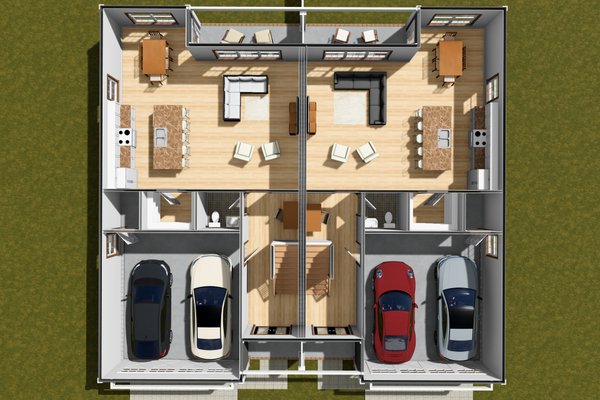 Home Plan - Traditional Floor Plan - Main Floor Plan #513-2317