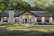 Barndominium Style House Plan - 2 Beds 2 Baths 1891 Sq/Ft Plan #455-505 