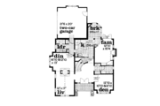 European Style House Plan - 3 Beds 3.5 Baths 2837 Sq/Ft Plan #47-462 