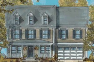 Traditional Exterior - Front Elevation Plan #20-1841