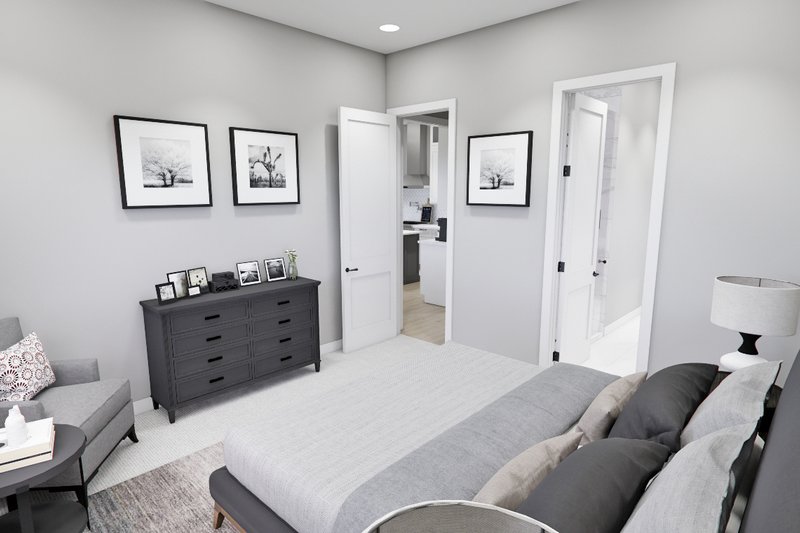 Dream House Plan - Interior - Master Bedroom 1 for Craftsman House Plan #51-1289 - 3 bed, 3.5 bath