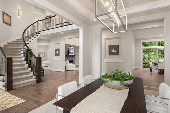 Interior - Dining Room for Contemporary House Plan #1066-14 - 5 bed, 4.5 bath