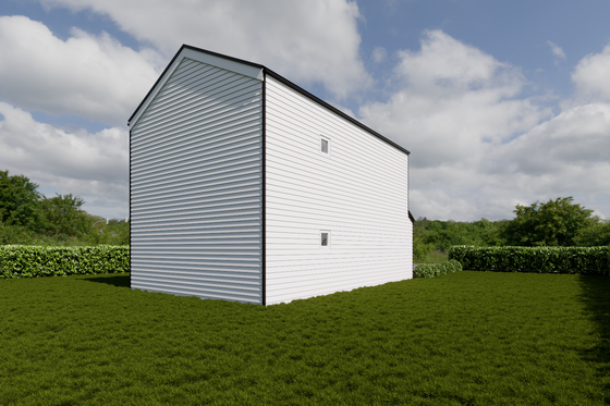 Exterior - Rear Elevation for Modern House Plan #1112-5 - 3 bed, 2.5 bath