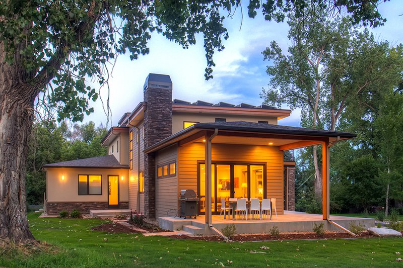 Architectural House Design - Left Side