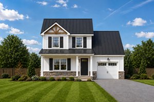 Dream House Plan - Exterior - Front Elevation for Farmhouse House Plan #20-2658 - 3 bed, 2.5 bath
