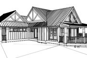 Craftsman Style House Plan - 2 Beds 2.5 Baths 2048 Sq/Ft Plan #1101-38 