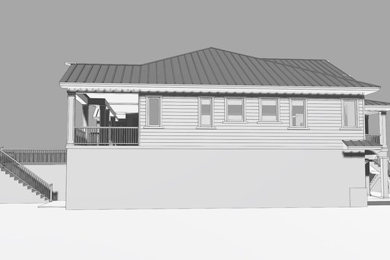 Exterior - Other Elevation for Cottage House Plan #938-161 - 3 bed, 3.5 bath