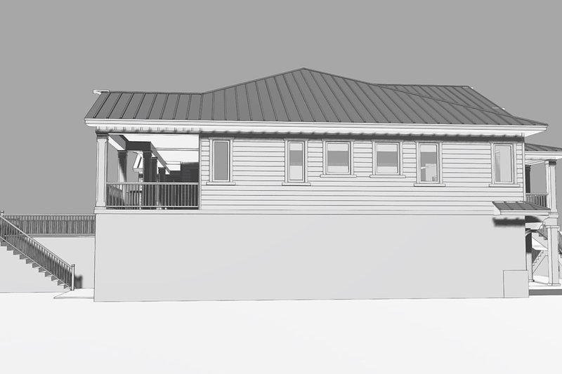 House Design - Exterior - Other Elevation for Cottage House Plan #938-161 - 3 bed, 3.5 bath