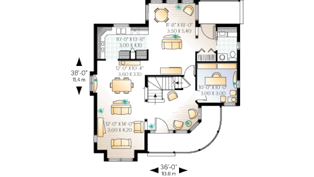 Victorian Style House Plan 3 Beds 1 5 Baths 40 Sq Ft Plan 23 223 Houseplans Com Victorian Style House Plan 3 Beds 1 5 Baths 40 Sq Ft Plan 23 223 Houseplans Com