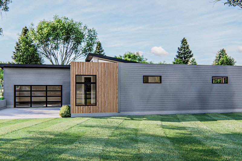 Modern Style House Plan - 2 Beds 2 Baths 1890 Sq/Ft Plan #455-748 ...