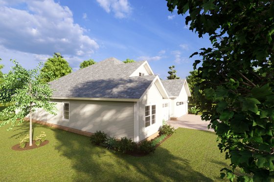 Exterior - Other Elevation 3 for Cottage House Plan #513-2195 - 5 bed, 3 bath
