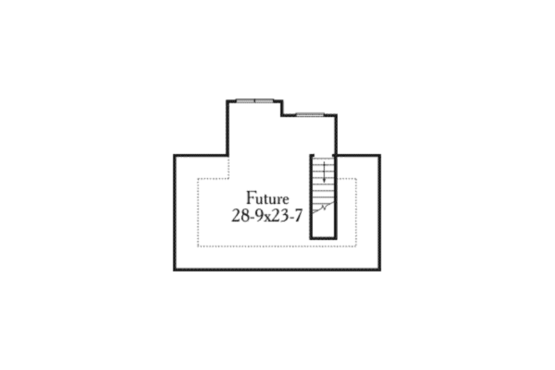 Dream House Plan - Floor Plan - Other Floor for Southern House Plan #406-203 - 3 bed, 2 bath