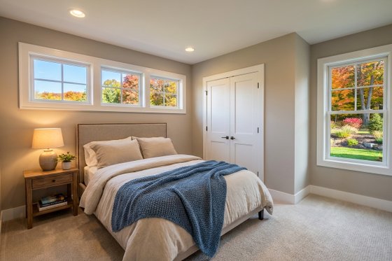 Interior - Bedroom for Craftsman House Plan #51-1515 - 3 bed, 2.5 bath