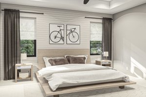 Interior - Master Bedroom for Modern House Plan #455-530 - 3 bed, 2.5 bath