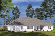 Traditional Style House Plan - 4 Beds 3.5 Baths 2284 Sq/Ft Plan #513-2314 Exterior 
