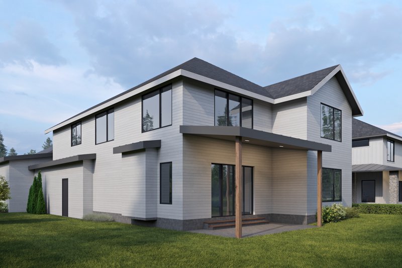 Dream House Plan - Exterior - Rear Elevation for Farmhouse House Plan #1066-246 - 5 bed, 4 bath