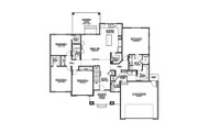 Contemporary Style House Plan - 4 Beds 2.5 Baths 2000 Sq/Ft Plan #1073-20 