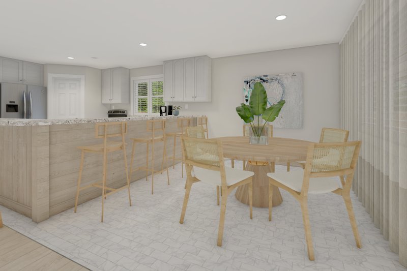Dream House Plan - Interior - Dining Room for Ranch House Plan #1060-14 - 3 bed, 2 bath