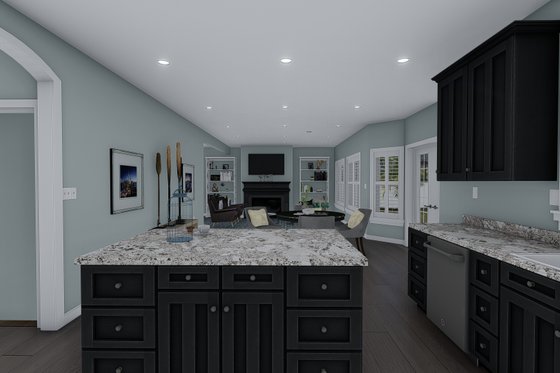 Interior - Kitchen 3 for Craftsman House Plan #1060-66 - 4 bed, 2.5 bath