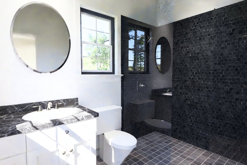 Architectural House Design - Interior - Master Bathroom 1 for Cottage House Plan #513-2467 - 4 bed, 3 bath