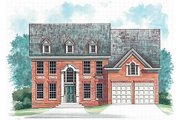 Colonial Style House Plan - 5 Beds 4 Baths 2780 Sq/Ft Plan #119-260 
