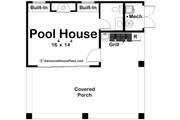 Farmhouse Style House Plan - 0 Beds 0.5 Baths 295 Sq/Ft Plan #455-246 