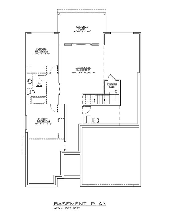 Farmhouse Floor Plan - Other Floor Plan #1100-85