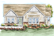 Traditional Style House Plan - 2 Beds 2 Baths 1612 Sq/Ft Plan #20-1603 