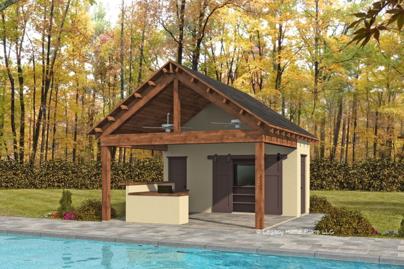 Architectural House Design - Craftsman Exterior - Front Elevation Plan #932-745