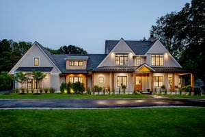 Dream House Plan - Farmhouse Exterior - Front Elevation Plan #928-340