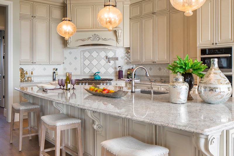 House Plan Design - Interior - Kitchen 1 for European House Plan #48-650 - 4 bed, 4.5 bath