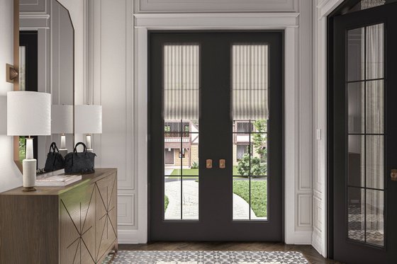 Interior - Entry for Victorian House Plan #455-497 - 4 bed, 2.5 bath