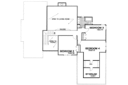 European Style House Plan - 4 Beds 2.5 Baths 2532 Sq/Ft Plan #56-194 