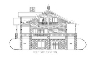 Exterior - Other Elevation 1 for Craftsman House Plan #117-978 - 3 bed, 2.5 bath
