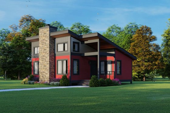 Photo for Contemporary House Plan #932-631 - 2 bed, 1 bath