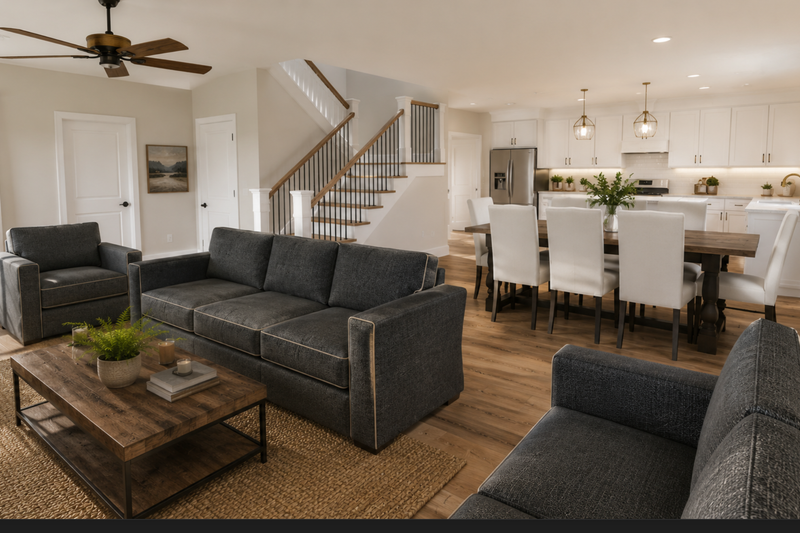 Dream House Plan - Photo 3 for Farmhouse House Plan #1109-35 - 4 bed, 2.5 bath