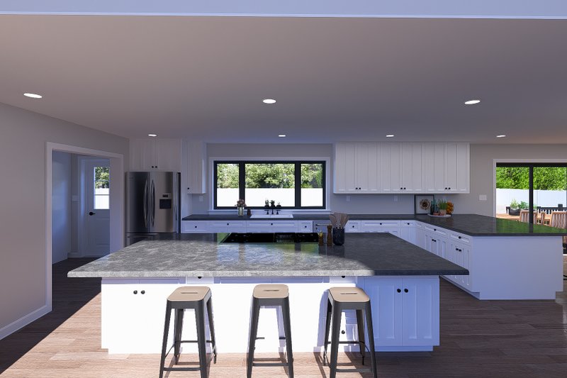 Dream House Plan - Interior - Kitchen for Traditional House Plan #1060-427 - 4 bed, 2.5 bath