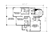 Mediterranean Style House Plan - 4 Beds 5.5 Baths 4978 Sq/Ft Plan #27-272 