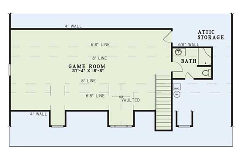 Home Plan - Floor Plan - Other Floor for Country House Plan #17-2594 - 3 bed, 3 bath