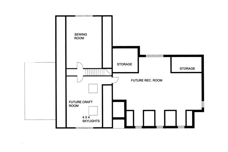 Home Plan - Floor Plan - Upper Floor for Southern House Plan #117-147 - 4 bed, 3 bath