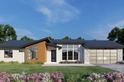 Contemporary Style House Plan - 3 Beds 2 Baths 1574 Sq/Ft Plan #112-173 