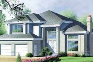 Traditional Exterior - Front Elevation Plan #25-2249